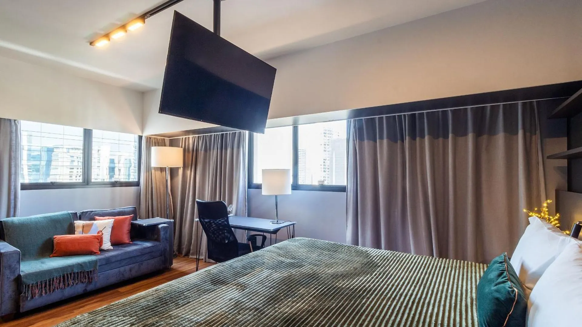 Flat 1111 Wct Berrini Brooklin Daire Sao Paulo